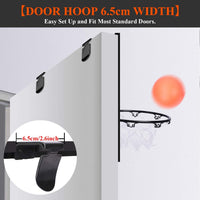Dripex Mini Indoor Basketball Hoop Play Set for kids Wall Mounted Basketball Board with Ball and Pump