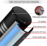 Dripex 70 Inch Upgrade Free Standing Punch Bag with ABS Base and 18 Suction Cups, Heavy Punching Bag for Boxing training