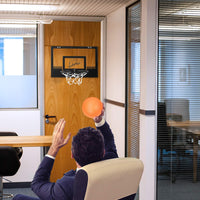 Dripex Mini Indoor Basketball Hoop Play Set for kids Wall Mounted Basketball Board with Ball and Pump