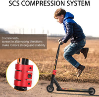 YoleoStore Stunt Scooter,Freestyle Trick Scooter with ABEC 7 ball bearings,Teenage Sport Scooter,Kick Scooter with Lightweight Aluminium Deck