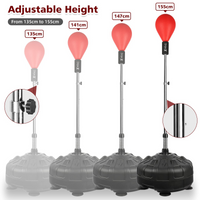 Dripex Speed Punch Ball with Adjustable Height Stand, Punching Bag with Boxing Gloves - Great for Boxing Equipment, MMA Training, Stress Fitness & Relief for Adults, Teens & Kids