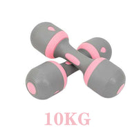 Dumbbell Weights Set Adjustable Barbell Bar 4KG/10KG for Home Gym Yoga Fitness