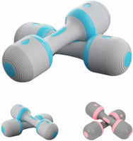 Dumbbell Weights Set Adjustable Barbell Bar 4KG/10KG for Home Gym Yoga Fitness