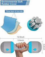 Dumbbell Weights Set Adjustable Barbell Bar 4KG/10KG for Home Gym Yoga Fitness