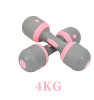 Dumbbell Weights Set Adjustable Barbell Bar 4KG/10KG for Home Gym Yoga Fitness