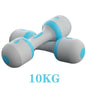 Dumbbell Weights Set Adjustable Barbell Bar 4KG/10KG for Home Gym Yoga Fitness